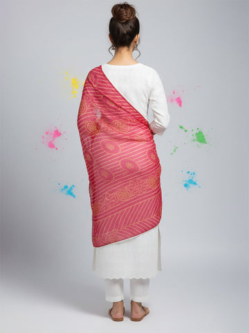 Elegant net dupatta featuring sequence detailing for a stylish and feminine finish.