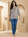Varanga Women Summer Floral printed Top