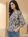 Varanga Women Summer Floral printed Top