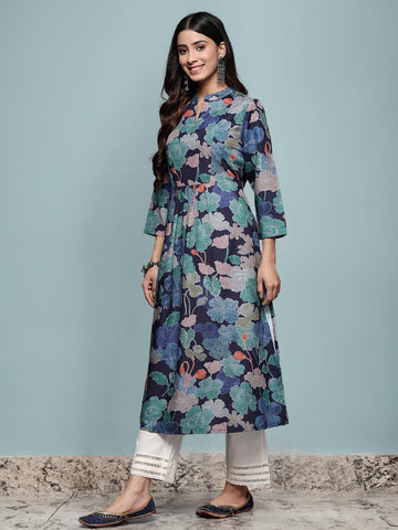 Varanga women floral printed kurta