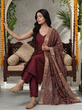 Contemporary & Sleek Kurta Set With Dupatta