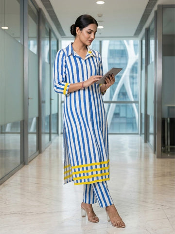 The Minimalist Fusion Kurta Set