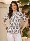 Varanga Women Summer Floral printed Top