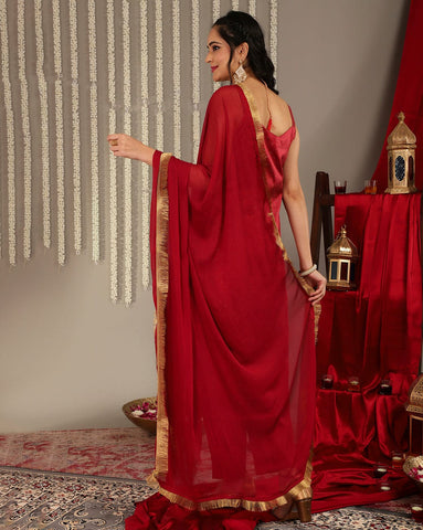 varanga women burgundy strap kurta with tonal bottom and tonal dupatta vskd31036_vardup1111