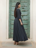 3-Piece Festive Anarkali Ensemble