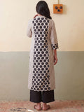 Polka Dot Women'S Kurta Set