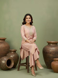varanga Women Kurta Features A Straight Fit, Shimmering Fabric, And An Intricately Zari- Lace Yoke,Paired With Solid Divider And A Shiny Lurex Line Dupatta .