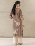 The Espresso Bloom Pure Silk Festive Women'S Kurta Set