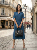 Deep Teal Serenity Dress
