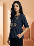 Varanga Women Summer Floral printed Top