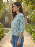 Varanga Women Summer Floral printed Top