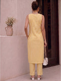 The Desert Sun Linear Women's Kurta Set
