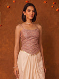 Brocade Corset Top