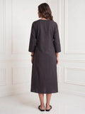 Dual-Tone Botanical Midi For Womens