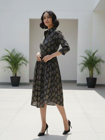Modern & Minimalist Shirt Dress