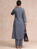 The Midnight Bloom Women's Kurta Set
