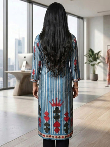 The Contemporary Classic Striped Kurta