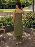 Boho- Olive Women's kurta set