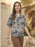 Varanga Women Summer Floral printed Top