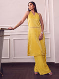 Marigold Wome Halter Kurta Set