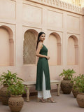 Trendy Bandhni Kurta With Back less Dori Detailing