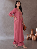 The Rose Gold Reva Kaftan Set