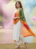 Elegant net dupatta featuring sequence detailing for a stylish and feminine finish.