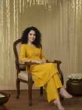 Yellow Blossom Kurta Set