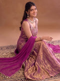 Embroidered Shimmer Short Kurta With Palazzo And Dupatta