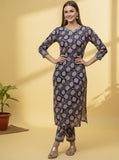 Trendy & Catchy Summer Kurta Set With Printed Dupatta