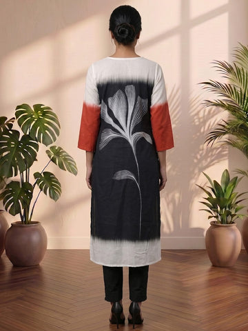 Blend Of Ombre Tones And Floral Elegance Crafted For Timeless Everyday Style