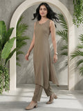Smart Beige Kurta set