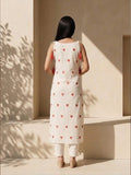The Heart-Print  Kurta Set