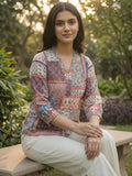 Varanga Women Summer Floral printed Top