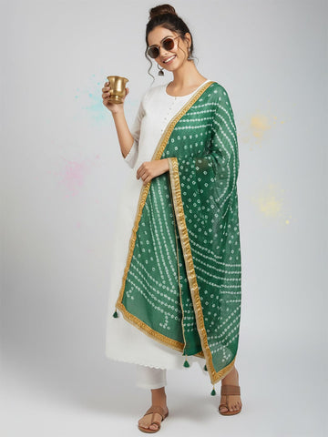 Elegant net dupatta featuring sequence detailing for a stylish and feminine finish.