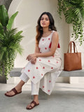 The Heart-Print Kurta Set