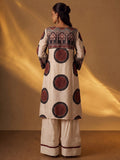 Women's Printed Kurta Set with Farsi Salwar