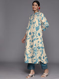 Varanga Women Floral Printed A-Line Kurta