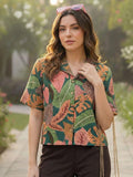 Varanga Women Summer Floral printed Top