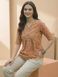 Varanga Women Summer Floral printed Top