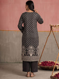 The Dusk Pure Silk Festive Women'S Kurta Set