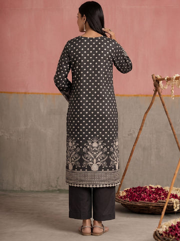 The Dusk Pure Silk Festive Women'S Kurta Set
