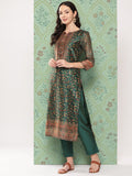 varanga-women-green-ethnic-motif-printed-straight-kurta-with-bottom-and-dupatta