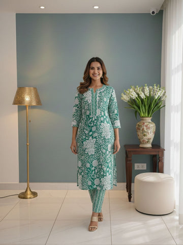 Modern & Fresh Kurta Set With Dupatta