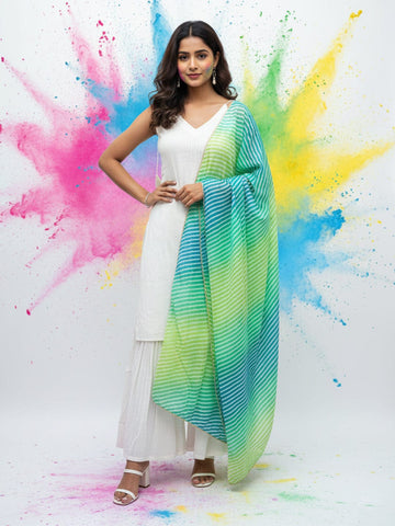High-Volume Layered Festive Sarara Set