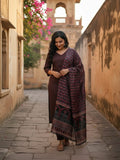 Elegant & Detailed Kurta Set With Dupatta