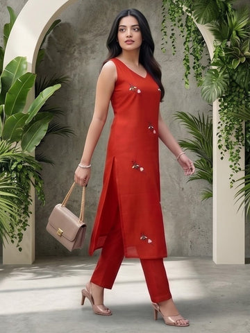 Modern Ethnic Kurta Set