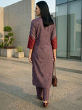 The Regal Plum Pleat