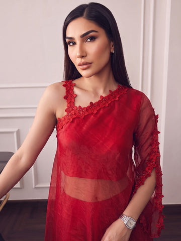 Varanga Women Regular Thread Work Kurta with Palazzos