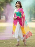 Elegant net dupatta featuring sequence detailing for a stylish and feminine finish.